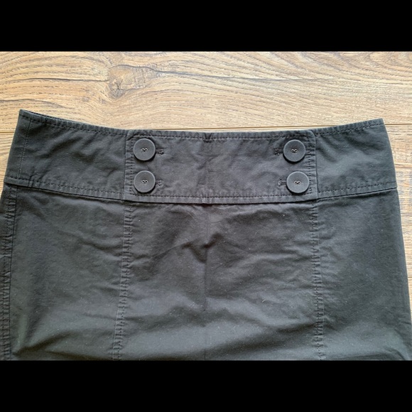 Ann Taylor Skirt Black 8 - Picture 3 of 5